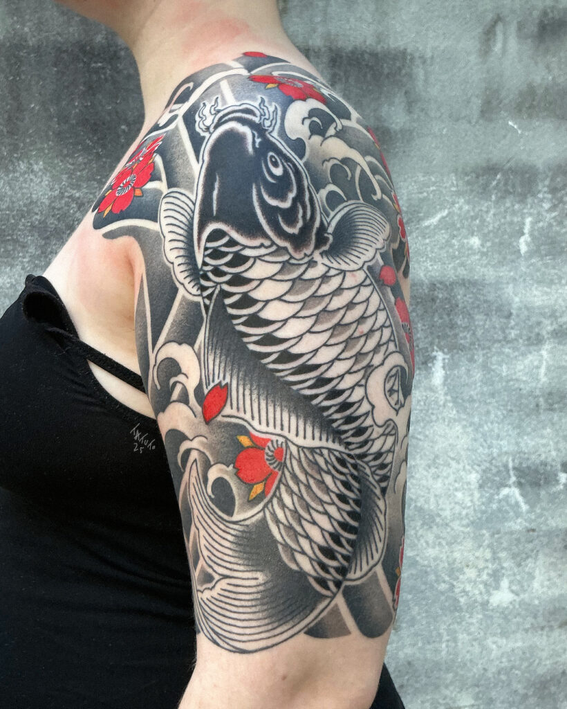 nico-tatuto-tatoueur-japonais-bordeaux-talence-tatouage-tattoo-carpe-koi-fleur-cerisier-trad-cherry-blossom-sakura-2025-1